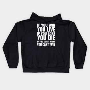 Eren Quote AOT Kids Hoodie